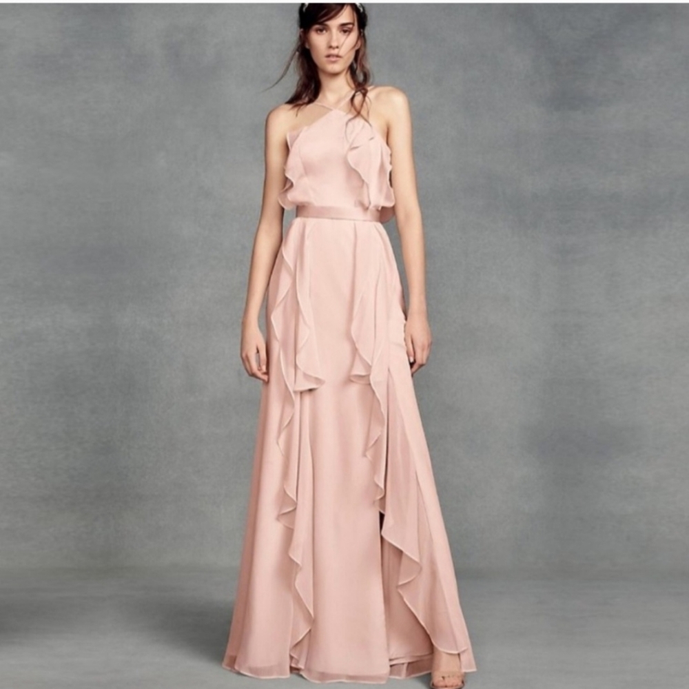 NWT Vera Wang Chiffon Bridesmaid Gown